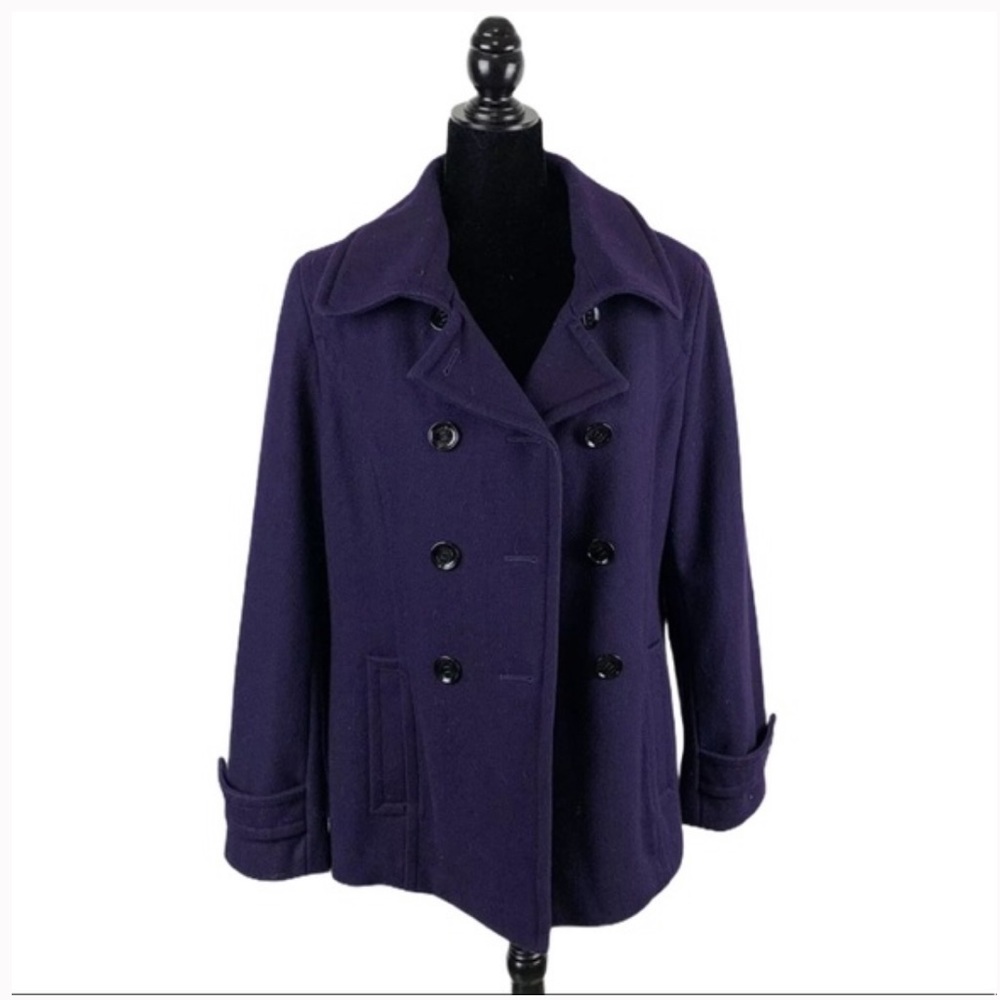 NEVER WORN Calvin Klein Navy Peacoat